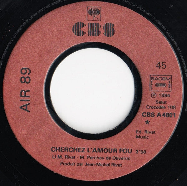Air (5) : Cherchez L'Amour Fou (7", Single)