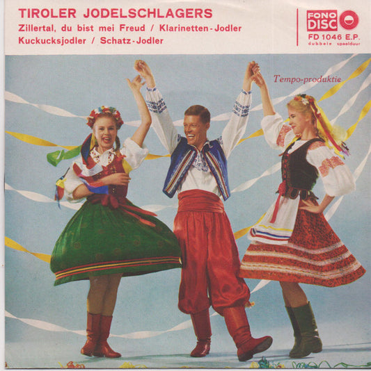 Sepp Viellechner : Tiroler Jodelschlagers (7", EP)