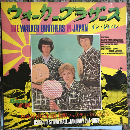The Walker Brothers : The Walker Brothers In Japan (2xLP, RE)