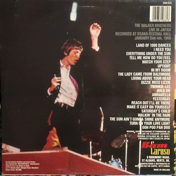 The Walker Brothers : The Walker Brothers In Japan (2xLP, RE)