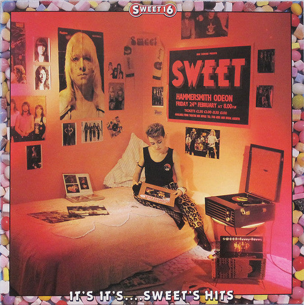 The Sweet : Sweet 16: It's It's....Sweet's Hits (LP, Comp)