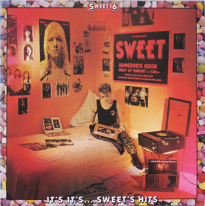 The Sweet : Sweet 16: It's It's....Sweet's Hits (LP, Comp)