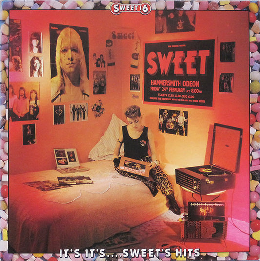 The Sweet : Sweet 16: It's It's....Sweet's Hits (LP, Comp)
