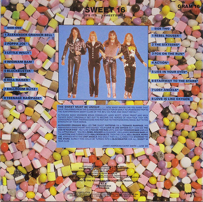 The Sweet : Sweet 16: It's It's....Sweet's Hits (LP, Comp)