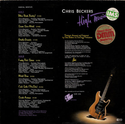 Chris Beckers : High Tension (LP, Album)
