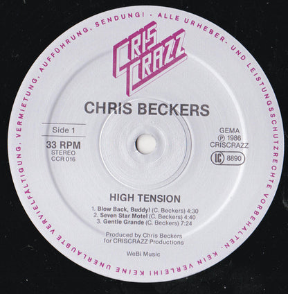 Chris Beckers : High Tension (LP, Album)