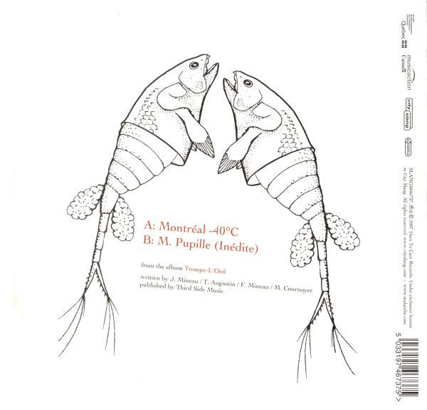 Malajube : Montréal -40°C (7")