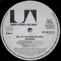 Hawkwind : Hall Of The Mountain Grill (LP, Album)