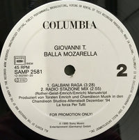 Giovanni T. : Balla Mozzarella (12", Promo)