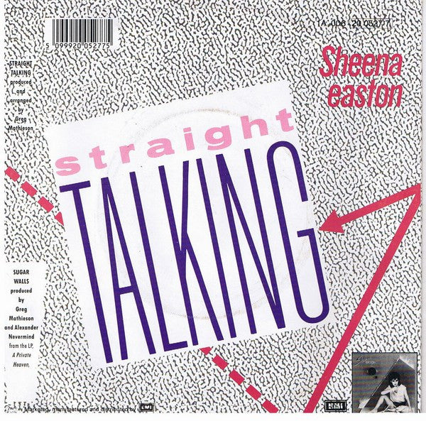 Sheena Easton : Sugar Walls (7", Single)