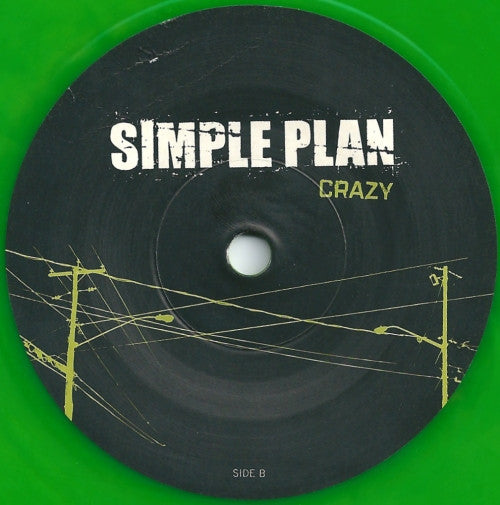 Simple Plan : Crazy (7", Ltd, Num, Gre)
