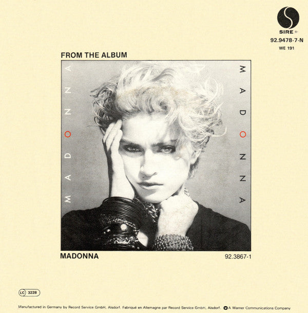 Madonna : Holiday (7", Single)