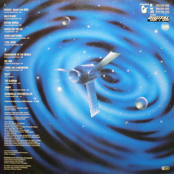 Boney M. : 10.000 Lightyears (LP, Album)