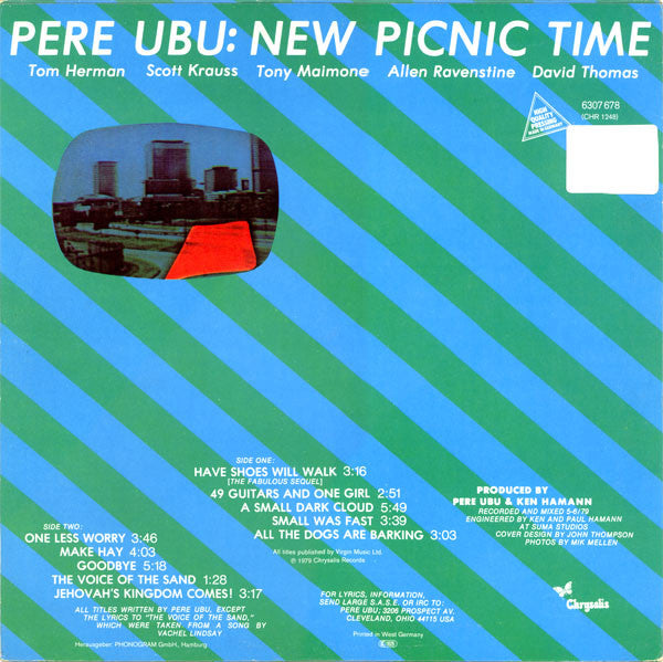 Pere Ubu : New Picnic Time (LP, Album)
