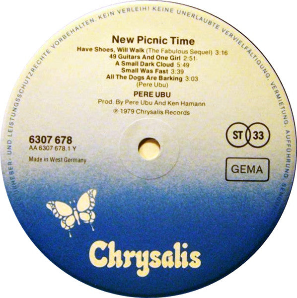 Pere Ubu : New Picnic Time (LP, Album)
