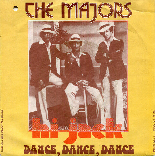 The Majors (2) : Hi Jack / Dance, Dance, Dance (7")