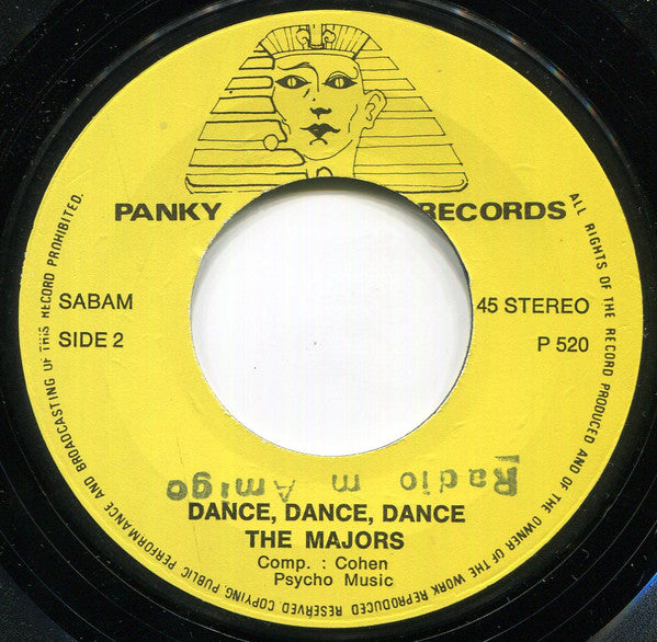 The Majors (2) : Hi Jack / Dance, Dance, Dance (7")