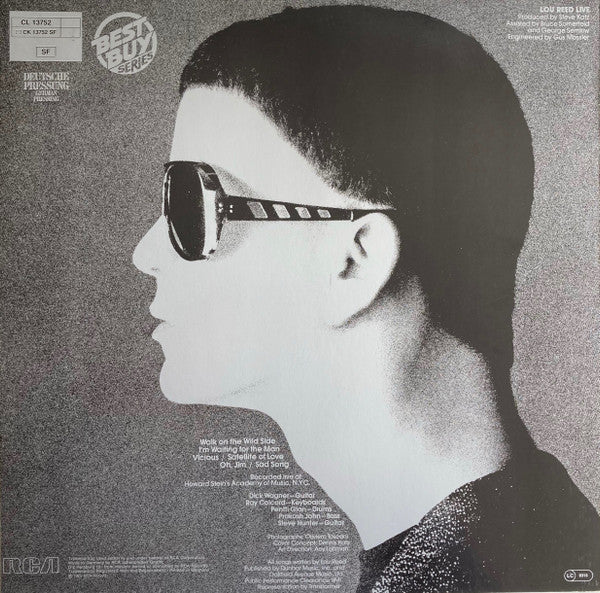 Lou Reed : Lou Reed Live (LP, Album, RE, 4 L)