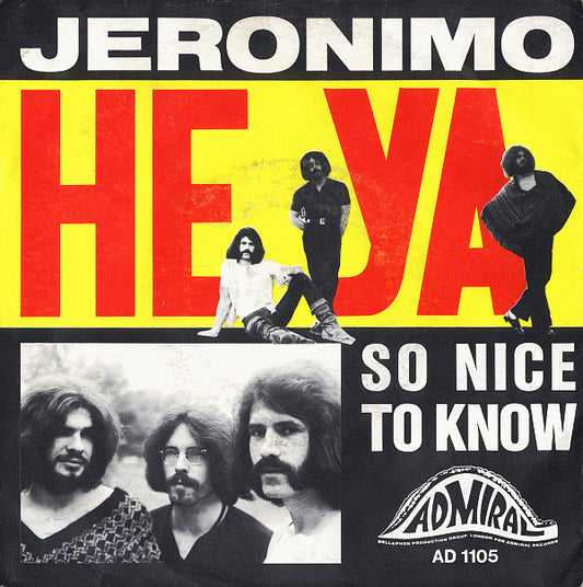 Jeronimo (2) : Heya (7", Single)