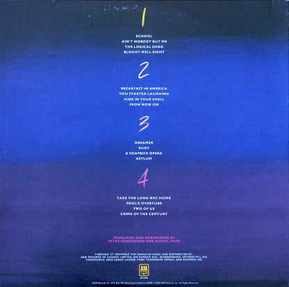 Supertramp : Paris (2xLP, Album, Gat)