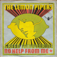 The Lemon Pipers : Green Tambourine / No Help From Me (7", Single)