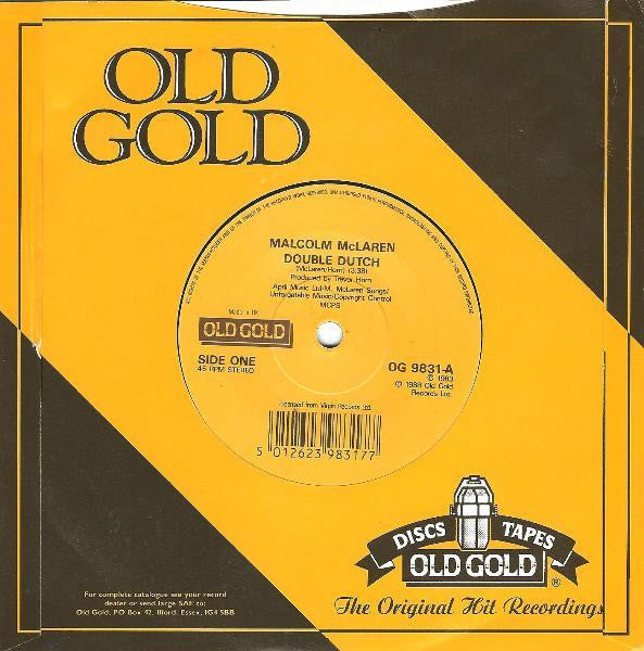 Malcolm McLaren : Double Dutch / Buffalo Gals (7", RE)