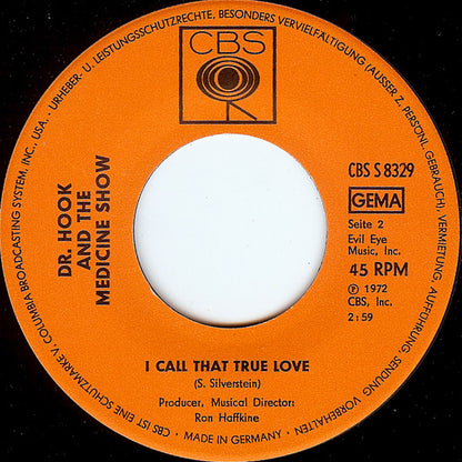 Dr. Hook And The Medicine Show* : Carry Me, Carrie (7", Single)