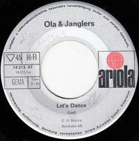 Ola & Janglers* : Let's Dance / Hear Me (7", Single)