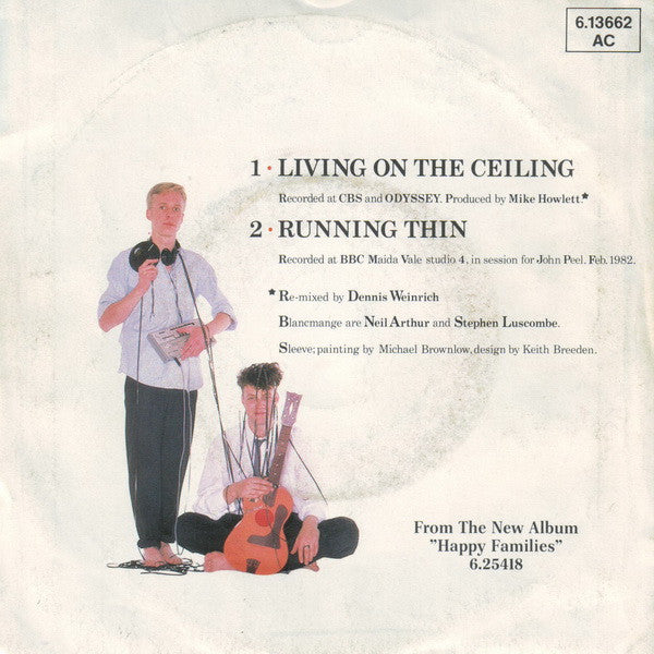 Blancmange : Living On The Ceiling (7", Single)