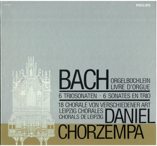Johann Sebastian Bach − Daniel Chorzempa : Organ Works (6xLP + Box)