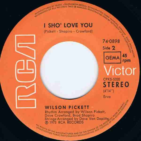 Wilson Pickett : Mr. Magic Man (7", Single)