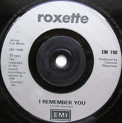 Roxette : Fading Like A Flower (Every Time You Leave) (7", Single, Sil)