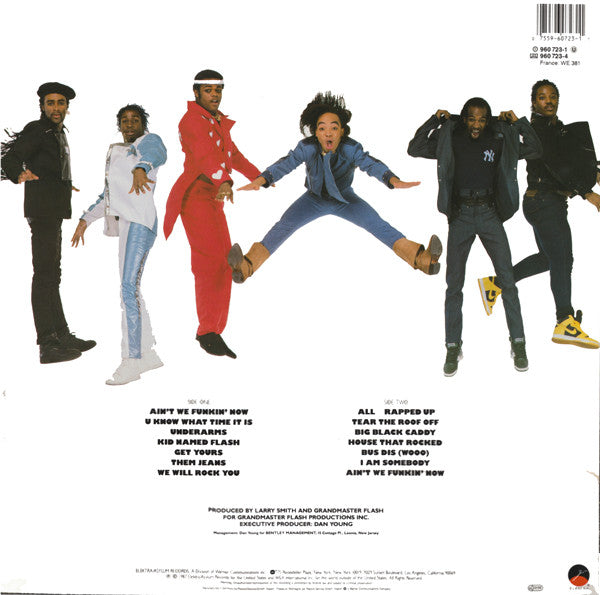 Grandmaster Flash : Ba-Dop-Boom-Bang (LP, Album)