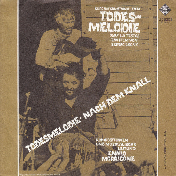 Ennio Morricone : Todesmelodie / Nach Dem Knall (7", Single, Promo)