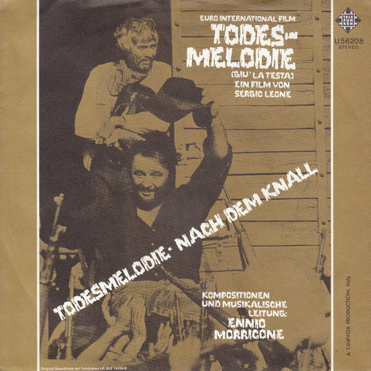 Ennio Morricone : Todesmelodie / Nach Dem Knall (7", Single, Promo)