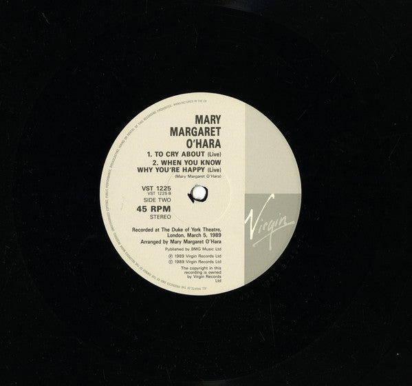 Mary Margaret O'Hara : Anew Day (12", Single)