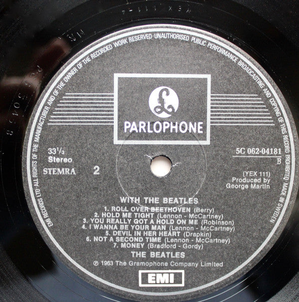 The Beatles : With The Beatles (LP, Album, RE)