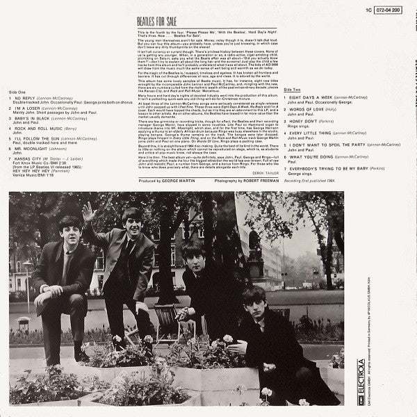 The Beatles : Beatles For Sale (LP, Album, RE)