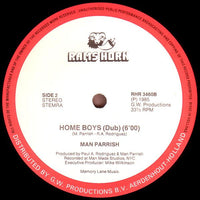 Man Parrish : Hey There, Home Boys (12", Maxi)