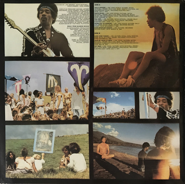 Jimi Hendrix : Rainbow Bridge - Original Motion Picture Sound Track (LP, Album, RE, Gat)