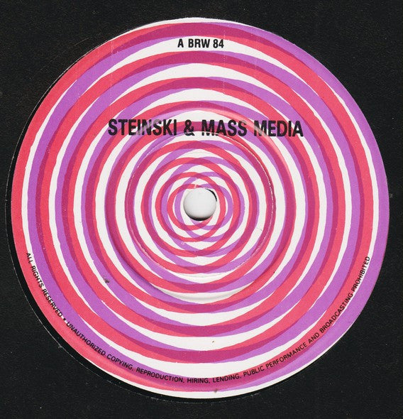 Steinski & Mass Media : Let's Play It Cool (7")