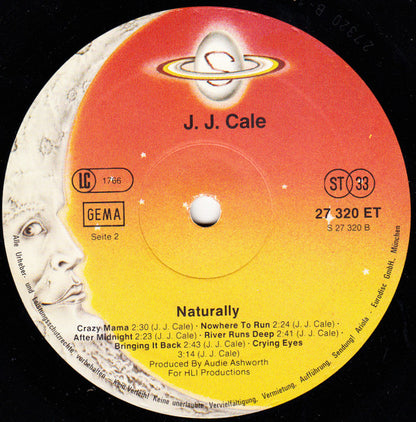 J.J. Cale : Naturally (LP, Album, RE)