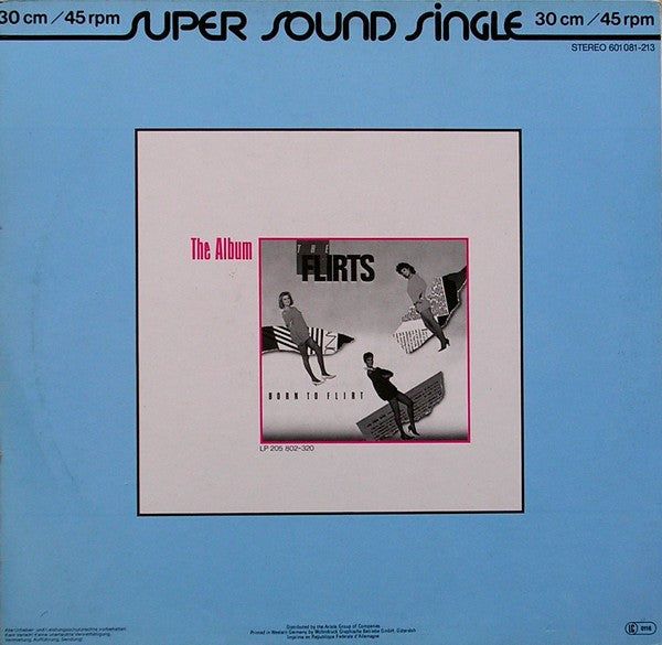 The Flirts : Danger / Dream Boy (12", Single)
