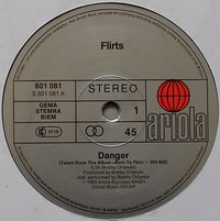 The Flirts : Danger / Dream Boy (12", Single)