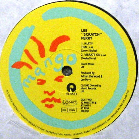 Lee "Scratch" Perry* : (I Got The) Groove (12")