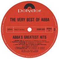 ABBA : The Very Best Of ABBA (ABBA's Greatest Hits) (2xLP, Comp)