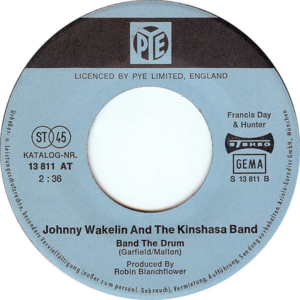 Johnny Wakelin & The Kinshasa Band : Black Superman ›Muhammad Ali‹ (7", Single)