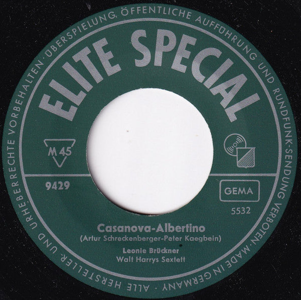 Leonie Brückner : Casanova Albertino / Zweimal Kurz - Einmal Lang (7", Single)