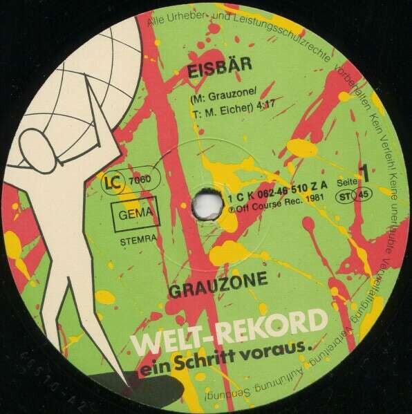 Grauzone : Eisbær (12", Maxi)