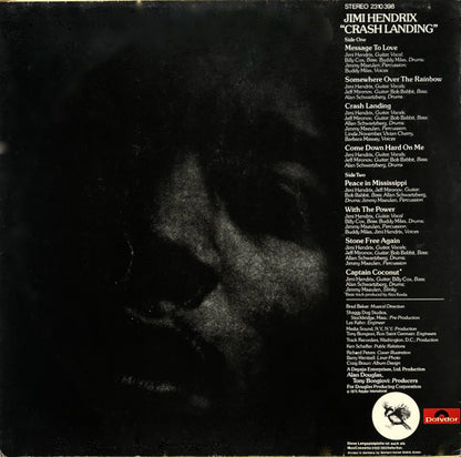 Jimi Hendrix : Crash Landing (LP, Album)